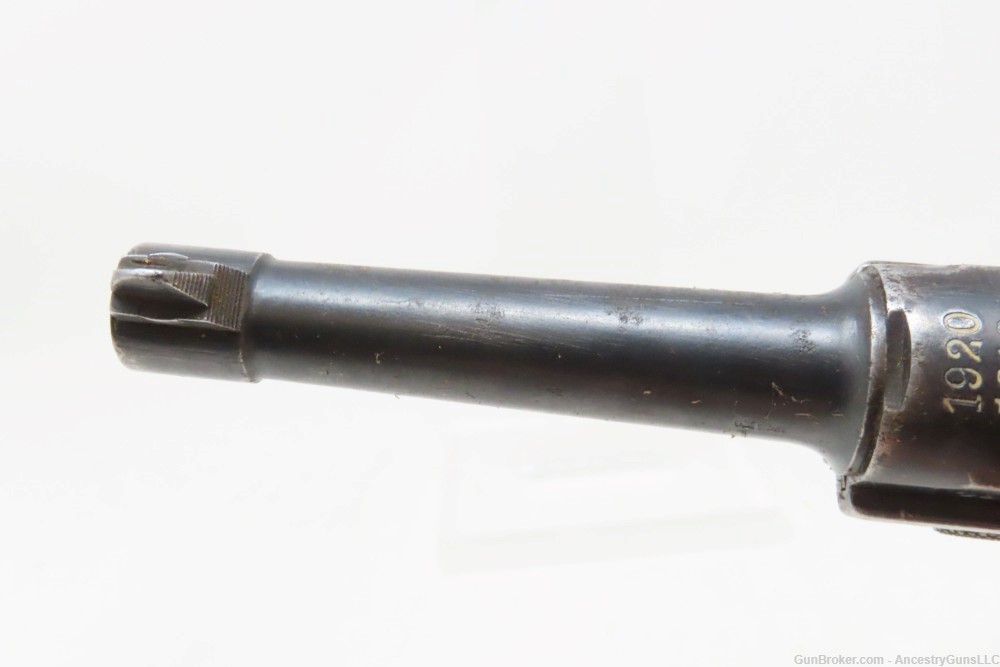 1918/1920 WORLD WAR I ERFURT Luger Double Date 9x19mm GERMAN POLICE-img-16