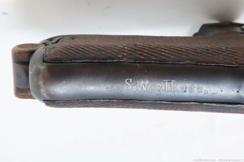1918/1920 WORLD WAR I ERFURT Luger Double Date 9x19mm GERMAN POLICE-img-18