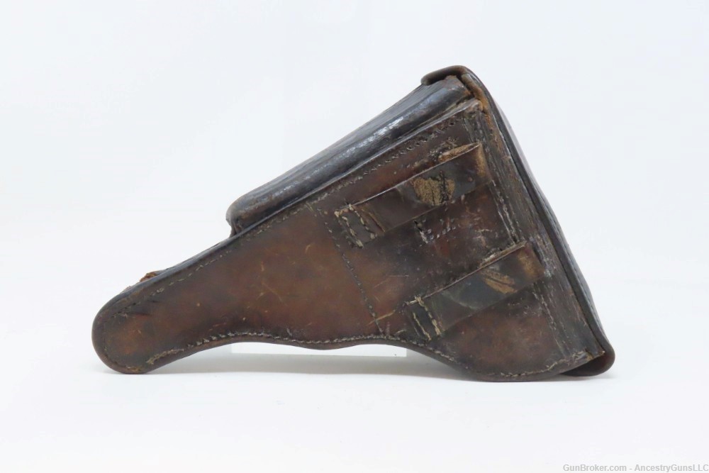 1918/1920 WORLD WAR I ERFURT Luger Double Date 9x19mm GERMAN POLICE-img-3