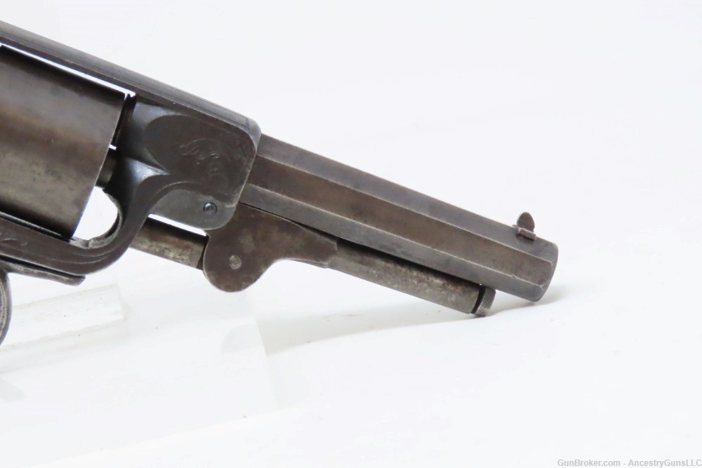 RARE Antique IXL NYC .31 Caliber DOUBLE ACTION Revolver CASED & ENGRAVED   -img-21