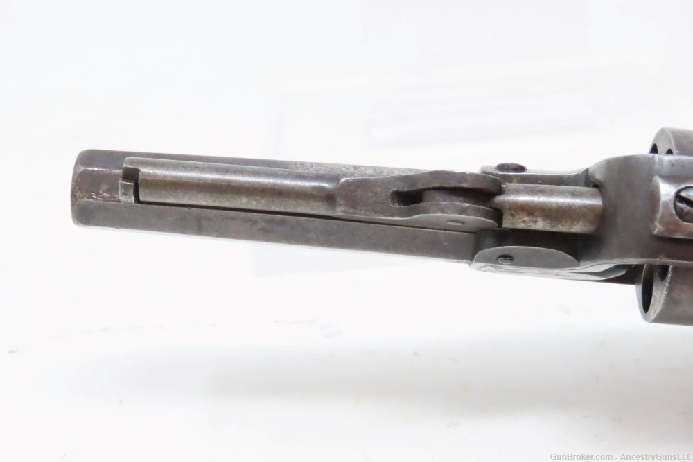 RARE Antique IXL NYC .31 Caliber DOUBLE ACTION Revolver CASED & ENGRAVED   -img-16