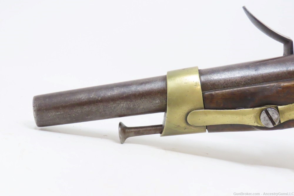 NAPOLEONIC WARS Era French MAUBEUGE Model An XIII Flintlock MILITARY Pistol-img-18