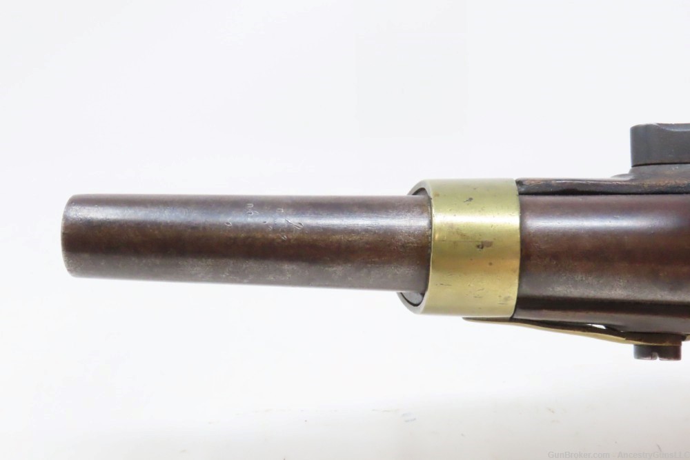 NAPOLEONIC WARS Era French MAUBEUGE Model An XIII Flintlock MILITARY Pistol-img-9