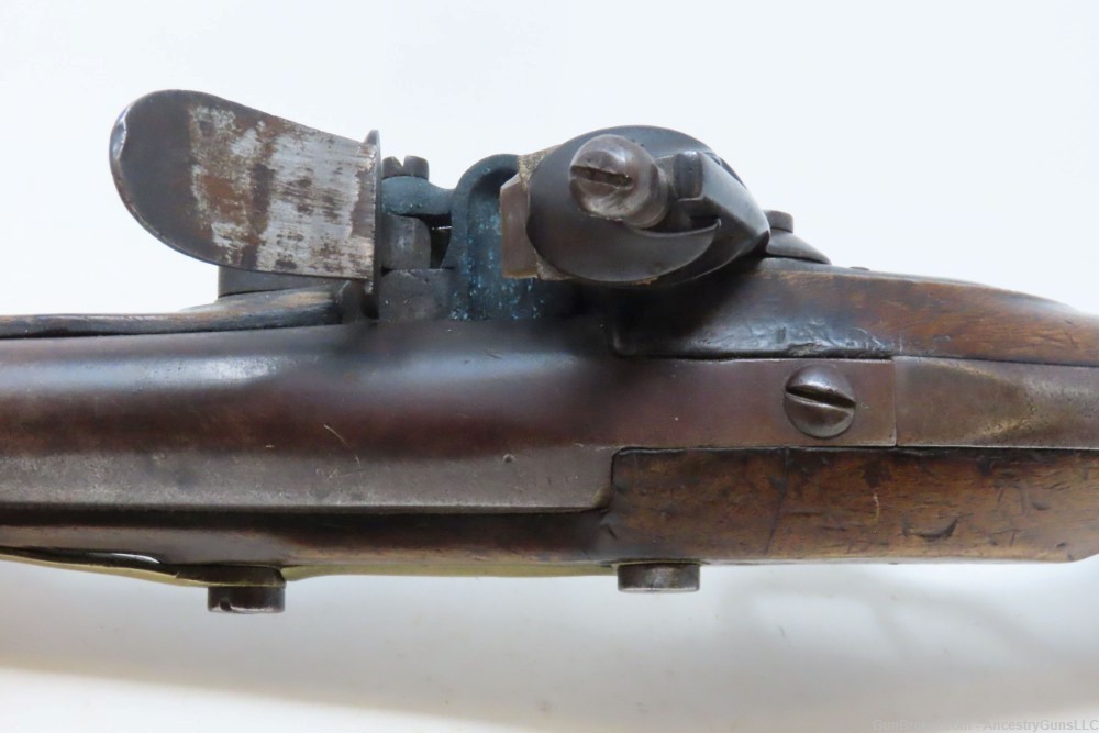 NAPOLEONIC WARS Era French MAUBEUGE Model An XIII Flintlock MILITARY Pistol-img-8