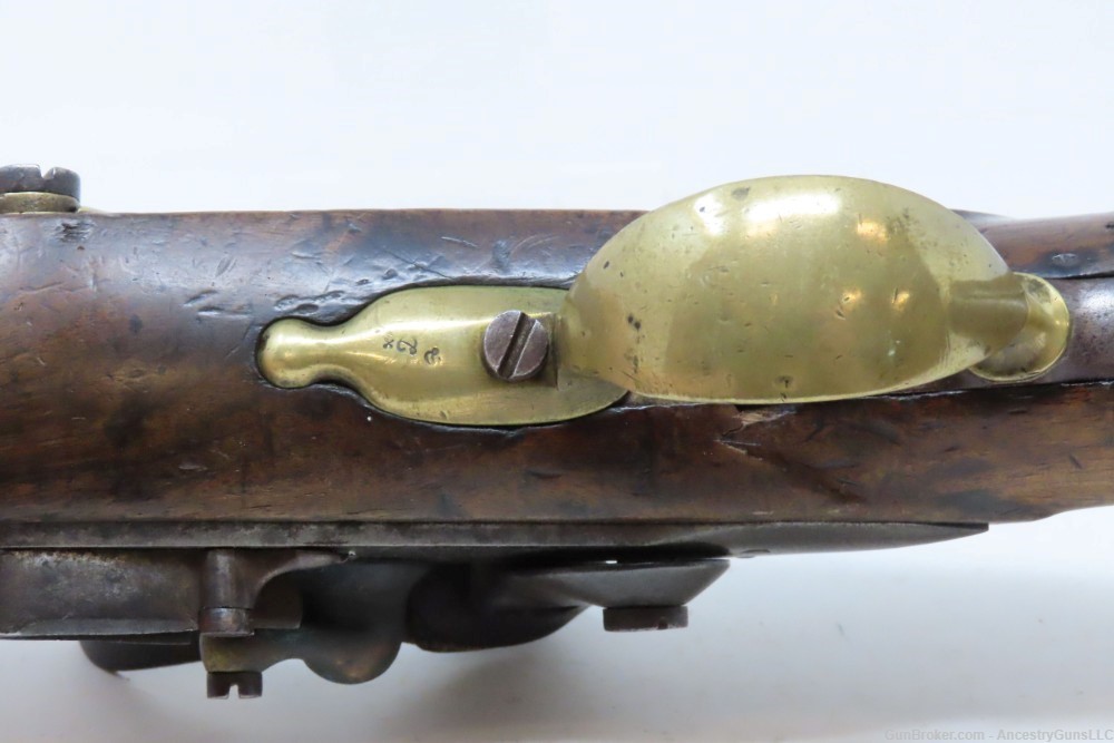 NAPOLEONIC WARS Era French MAUBEUGE Model An XIII Flintlock MILITARY Pistol-img-11