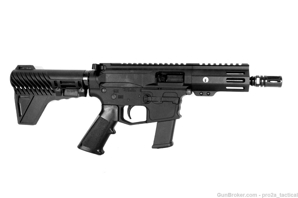 PRO2A TACTICAL PATRIOT 5.5 inch AR-15 10MM M-LOK Pistol - Suppressor Ready-img-0