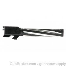 Conversion Barrel for Glock 22: 9mm, 416R SS Black Nitride Bear Claw Fluted-img-1