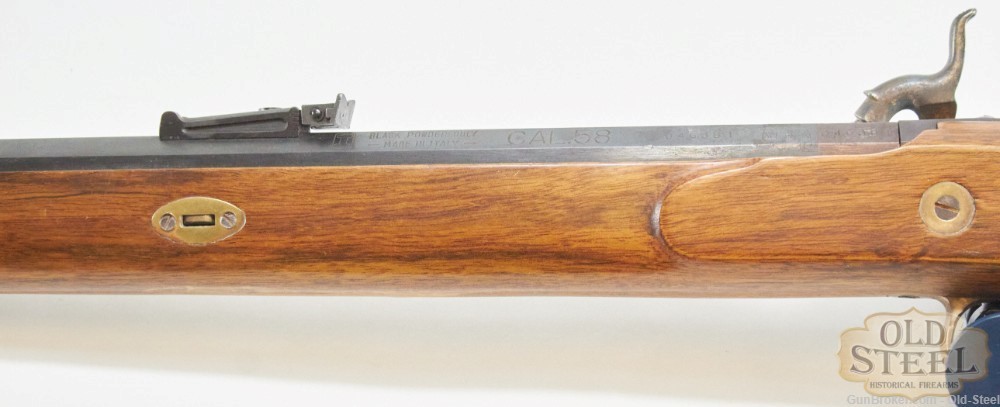 Italian Reproduction 58 Cal Muzzle Loading Rifle Black Powder Set ...