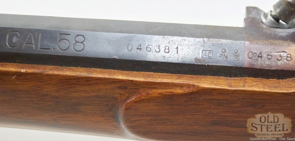 Italian Reproduction 58 Cal Muzzle Loading Rifle Black Powder Set ...