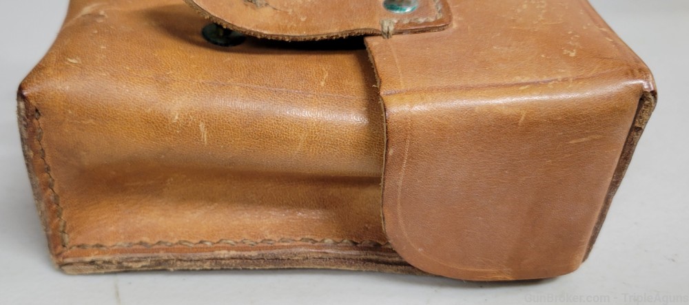 Yugoslavian SKS leather pouch for cleaning accessories -img-2
