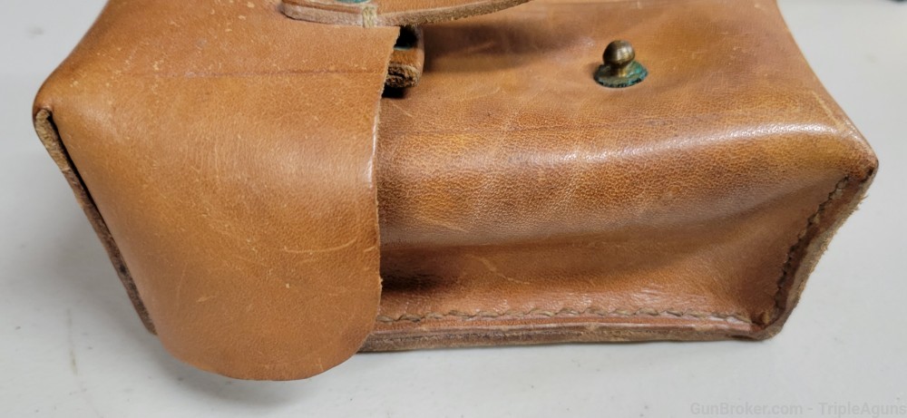 Yugoslavian SKS leather pouch for cleaning accessories -img-3