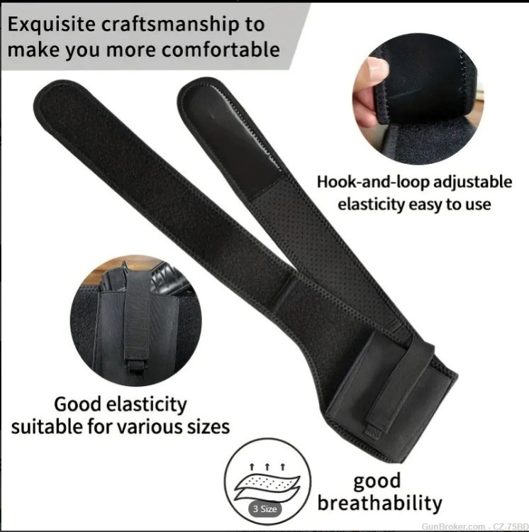 Breathable Adjustable Waist Holster For Military Fans And Hunting Accessory-img-2