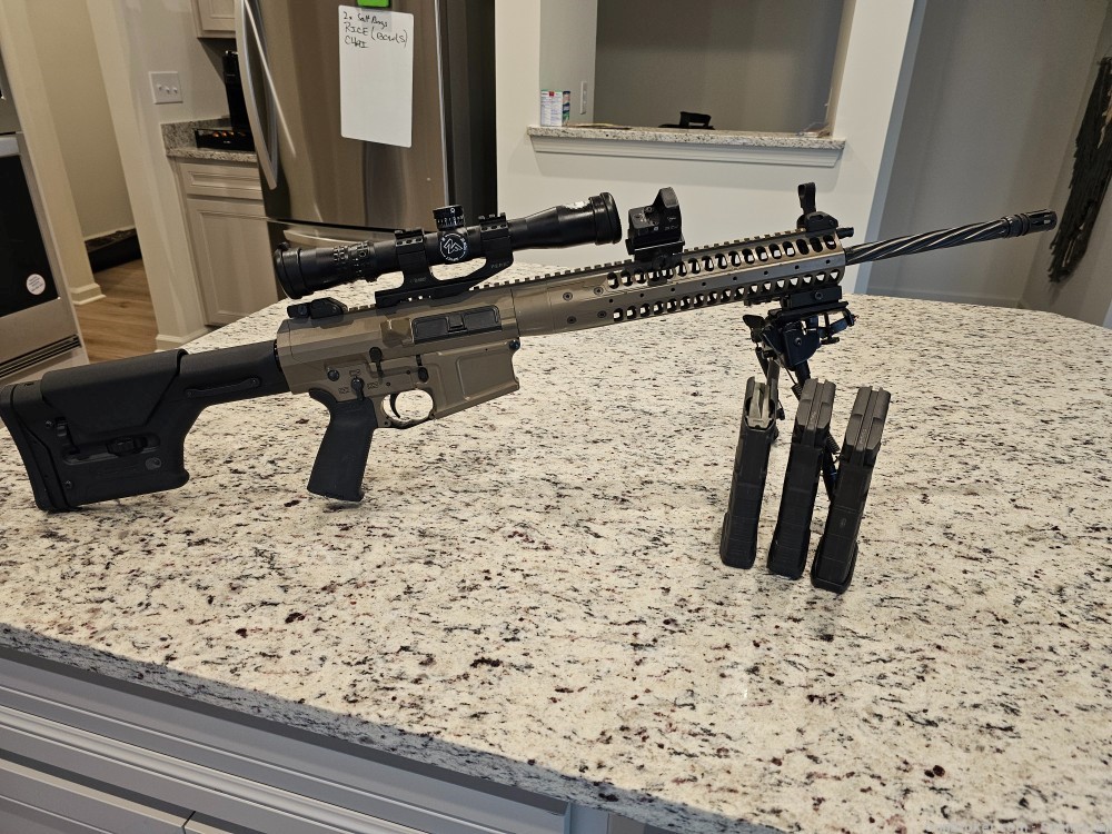 LWRC REPR chambered in .308, with bipod NO OPTICS-img-0