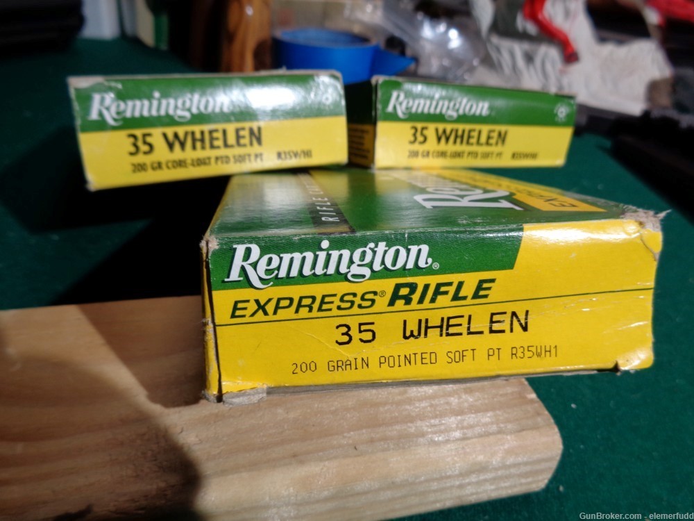 Remington 35 Whelan Core-Lokt-60 Rounds-New 3 boxes-img-0