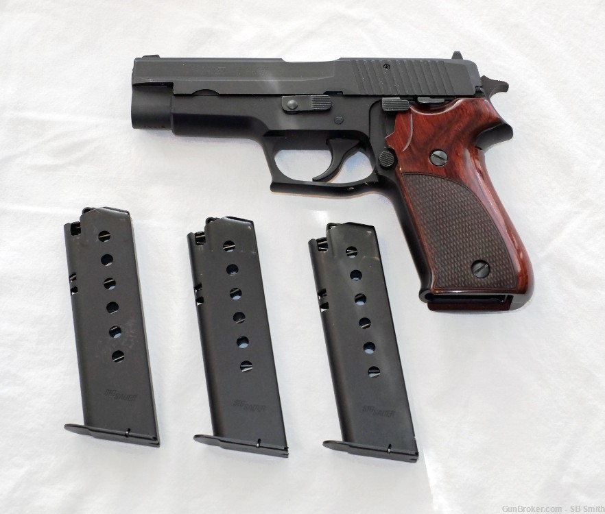 Last Chance! West German P220 Wood Grips 3 Mags 1990-img-0