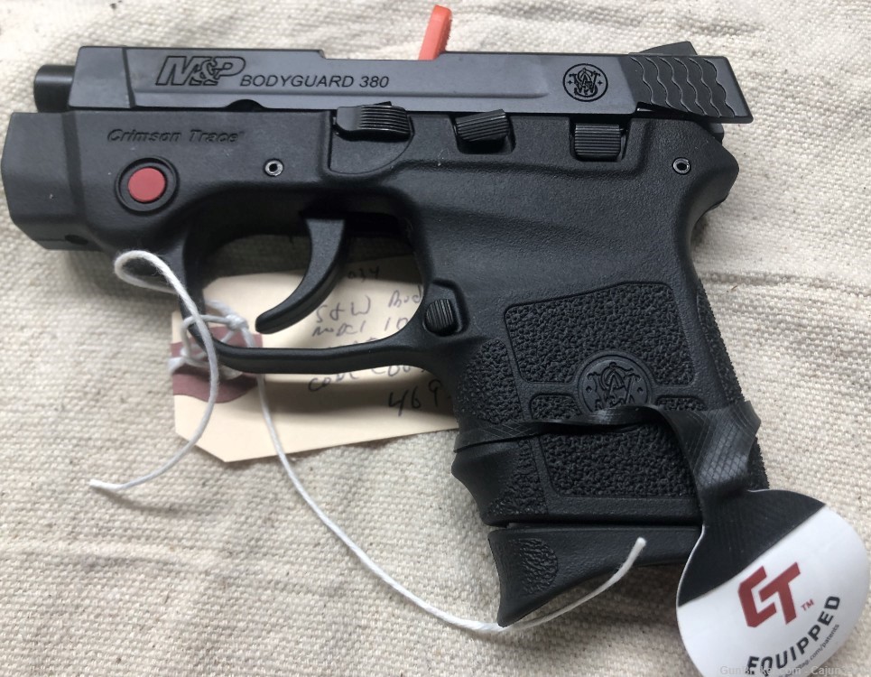 SMITH & WESSON BODYGUARD 380 WITH CT LASER-img-1