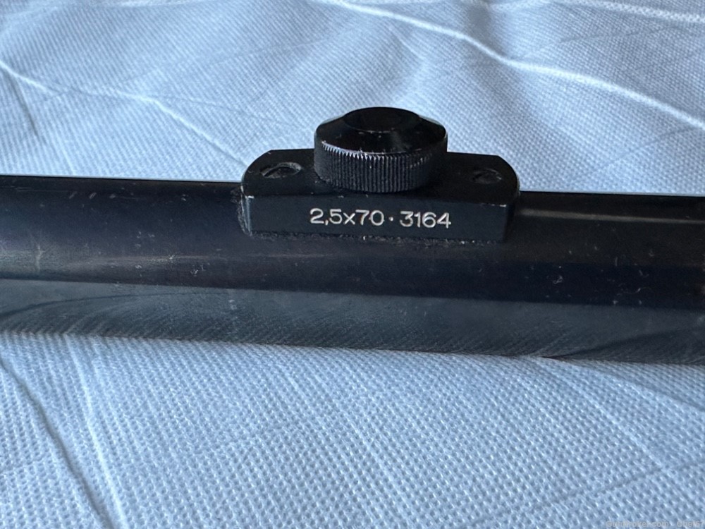 AJACK VINTAGE GERMAN RIFLE SCOPE 2.5x Gun Scopes at