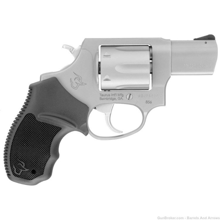 Taurus 2-85629 856 Revolver, 38 Spl., 2" Bbl, Stainless, 6-Rnd -img-0