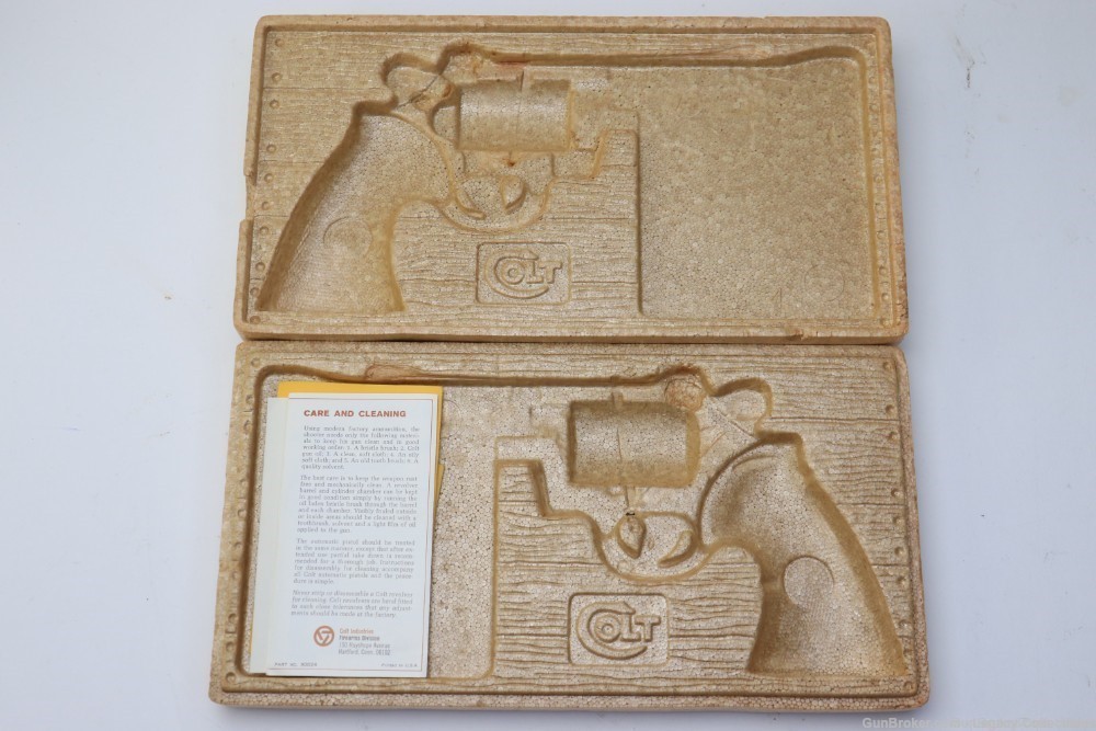 COLT PYTHON .357 MAGNUM FACTORY BOX WITH PAPERS 1980's-img-14