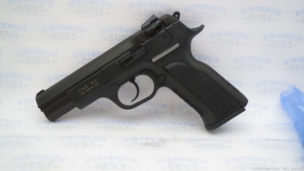 Tanfoglio EEA F.A.B. 92 Pistol Black 16+1 9mm NEW IN BOX -ITALY-img-0