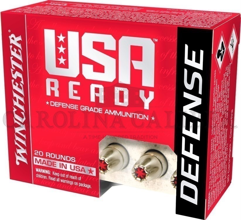 9MM WINCHESTER RED9HP +P 124GR HEX-VENT HP USA READY DEFENSE-img-1