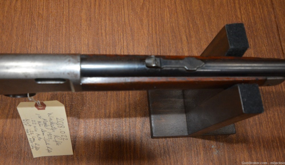 Winchester Model 1903 Semi-Auto Rifle, .22 Auto, a Classic!-img-4