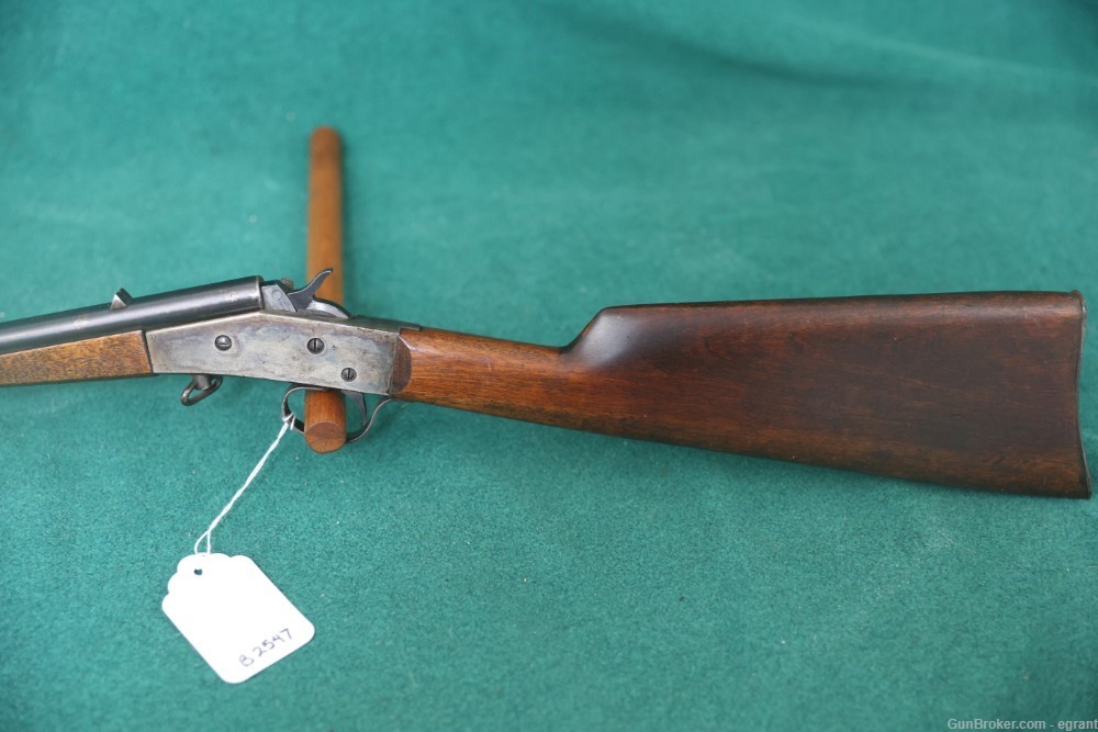B2547 J Stevens 14 1/2 Little Scout 22 single shot boys rifle case color-img-7