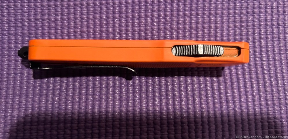 OTF Tanto Blade Automatic Pocket Knife Orange -img-4