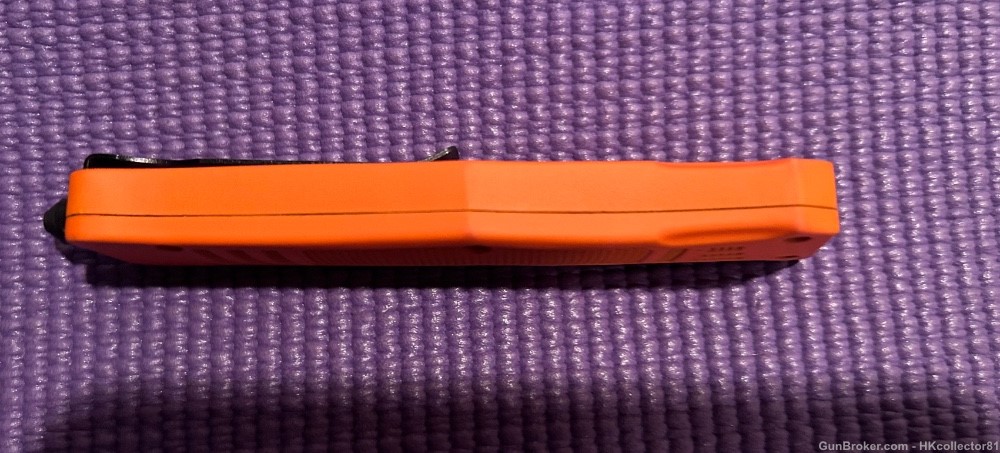 OTF Tanto Blade Automatic Pocket Knife Orange -img-5