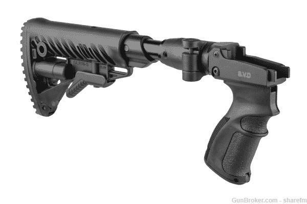 M4-SVDSB Fab Defense Side Folding, Collapsible Buttstock & Shock Absorbent -img-0