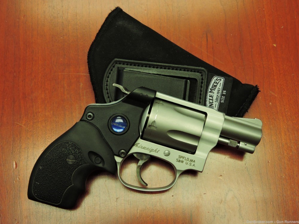 Smith & Wesson 637 Airweight Laser Max .38 special -img-0