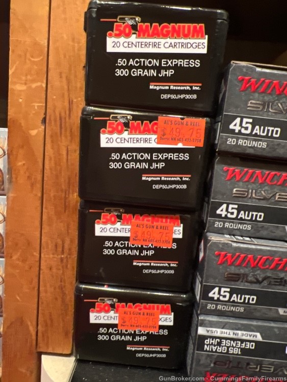 Magnum Research .50 Action Express 300 Gr-img-1