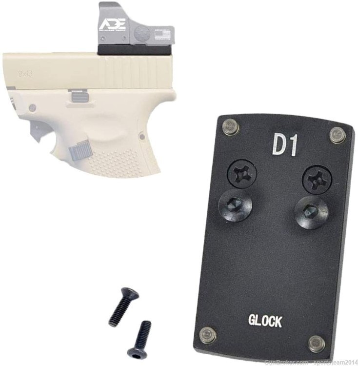 ADE RD3-009 Red Dot Sight+Optic Mounting Plate for ALL Glock/Taurus G3C/G3-img-6