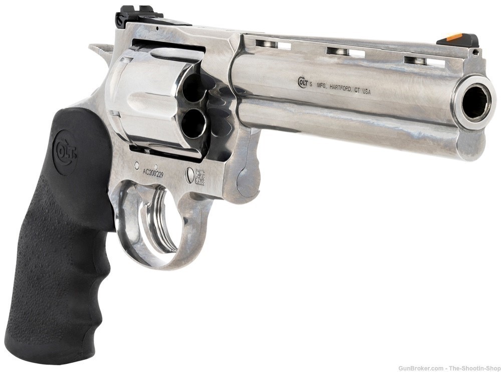 Colt Model ANACONDA Revolver 44MAG Stainless Steel 6" 44 Magnum Target DASA-img-0