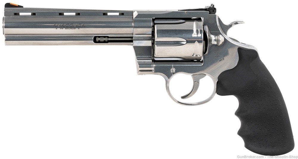 Colt Model ANACONDA Revolver 44MAG Stainless Steel 6" 44 Magnum Target DASA-img-1