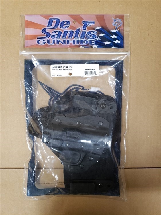 DeSantis Invader Right hand Hybrid Holster for S&W M&P and M&P compact-img-0