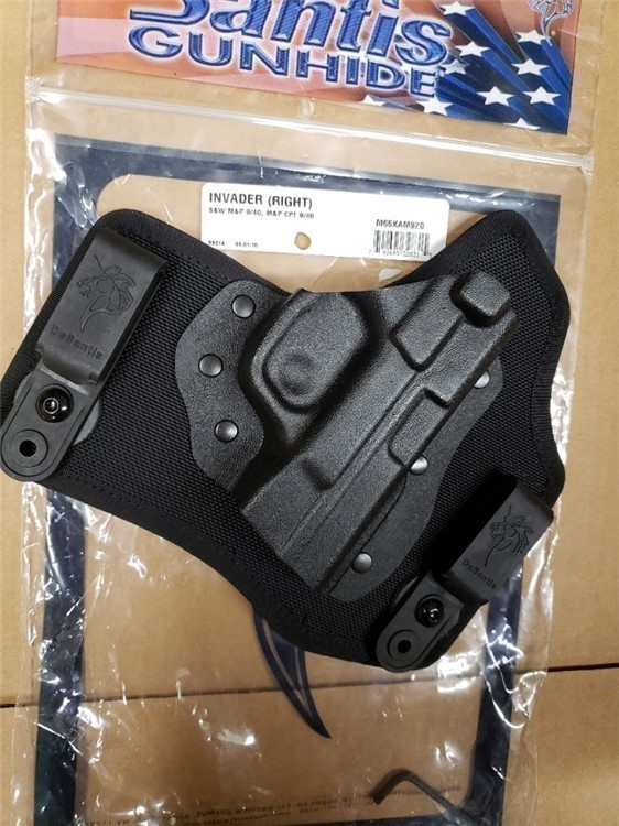 DeSantis Invader Right hand Hybrid Holster for S&W M&P and M&P compact-img-2