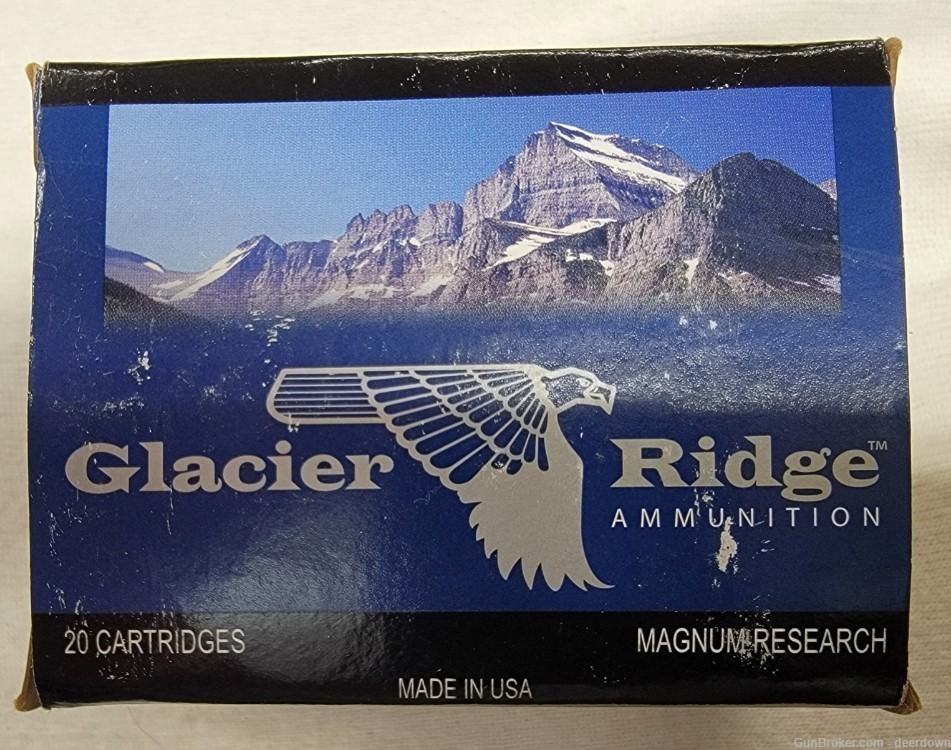 Glacier Ridge Ammunition .429 DE 20rd Box-img-1