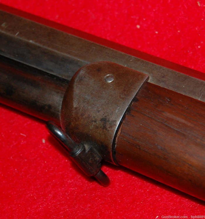 Antique Kennedy Rifle in 44 Cal CF 44-40 Octagon Barrel S Lever -img-29