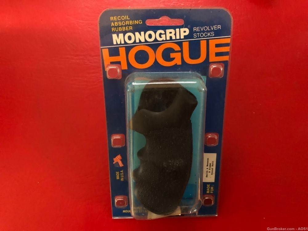 Hogue Rubber Monogrip S&W N Frame Round Butt 25 29 629 Etc 25000-img-2