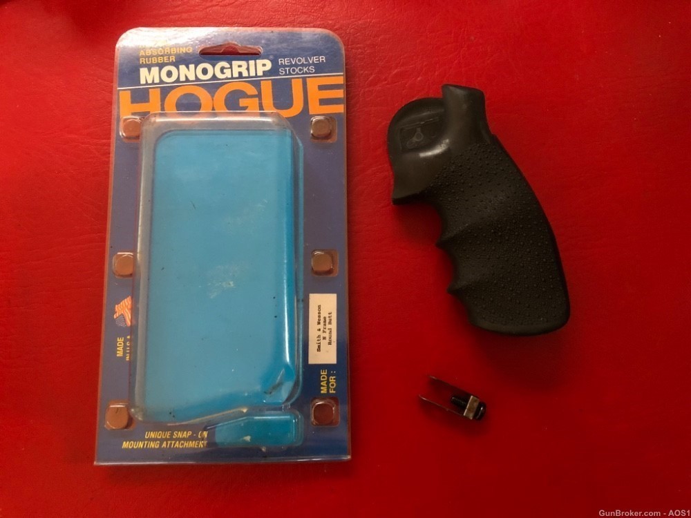 Hogue Rubber Monogrip S&W N Frame Round Butt 25 29 629 Etc 25000-img-0
