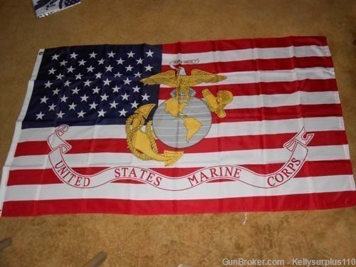 United States Marine Corps / USA 3x5 Flag (Last One) -img-0