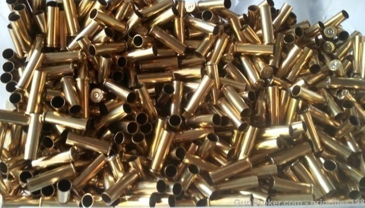 357 Mag Brass 500 Mixed Headstamps 357 Magnum Cases BRASS Cleaned-img-1