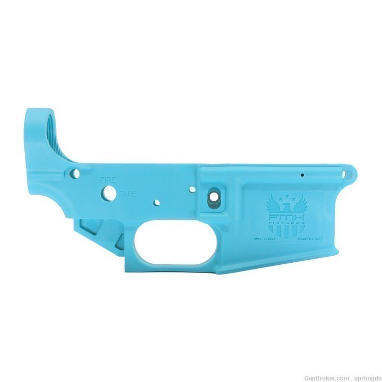 FMK AR1 Extreme Blue Jay Stripped AR15 Lower    In Stock     NO CC FEES!-img-0