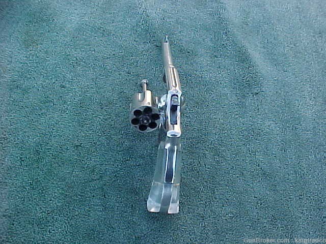 SMITH & WESSON S&W 32L Hand Ejector Nickel Revolver WWll Grips P51 Mustang-img-11