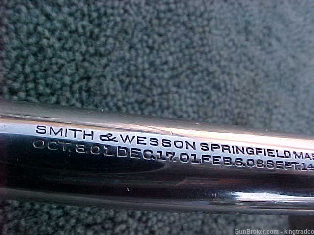 SMITH & WESSON S&W 32L Hand Ejector Nickel Revolver WWll Grips P51 Mustang-img-7