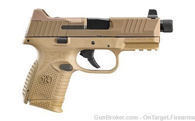 FNH FN-509 Compact Tactical 9mm Pistol 4.32in Threaded Brl 2x10Rd mags-img-0