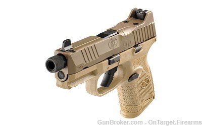 FNH FN-509 Compact Tactical 9mm Pistol 4.32in Threaded Brl 2x10Rd mags-img-3