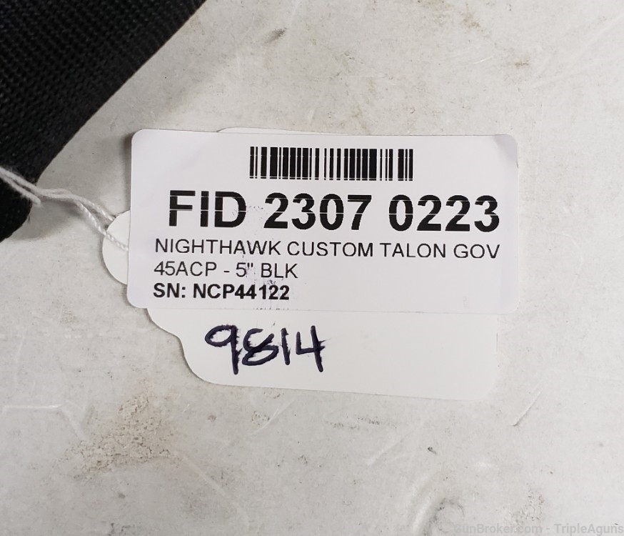Nighthawk Custom Talon 45acp 5in barrel  CA LEGAL -img-21