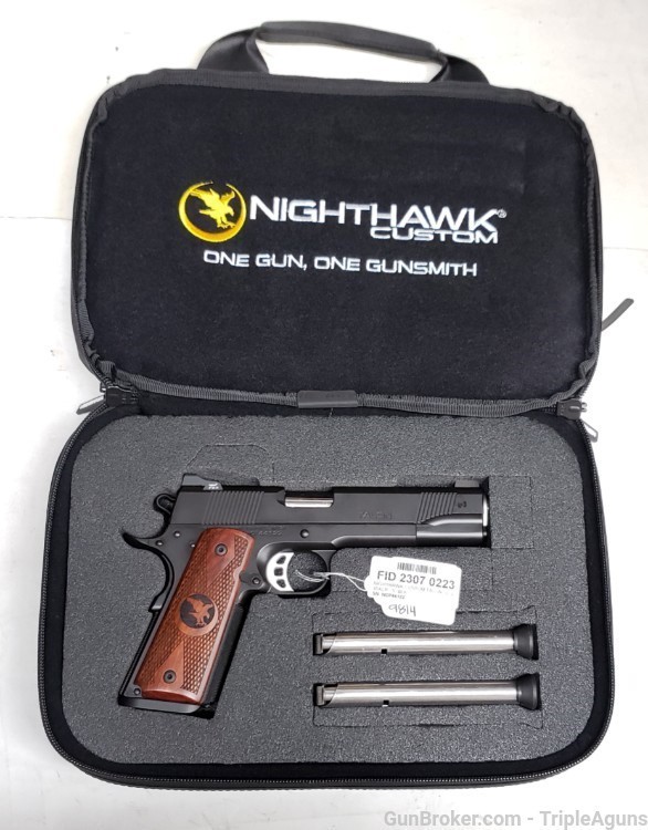 Nighthawk Custom Talon 45acp 5in barrel  CA LEGAL -img-17
